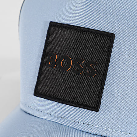BOSS - Casquette Trucker Elliot 50535622 Bleu Clair Noir