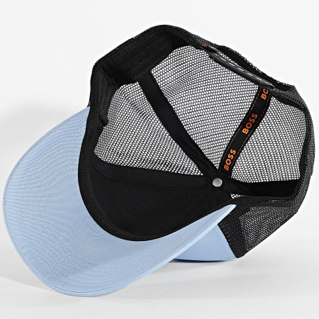 BOSS - Casquette Trucker Elliot 50535622 Bleu Clair Noir