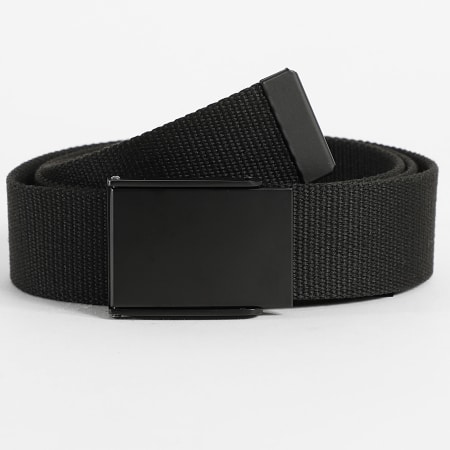 LBO - Placa de cinturón con hebilla ajustable 0001 Negro