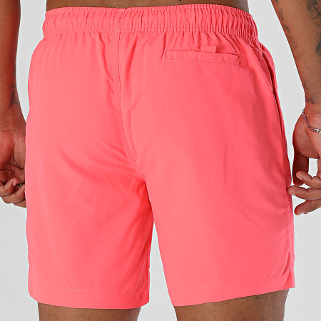 Luxury Lovers - Short De Bain Miami Palm Rose Fluo