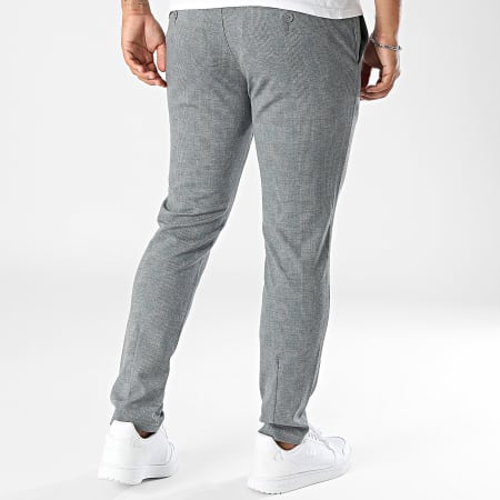 Only And Sons - Slim Mark Grey Checkered Trousers