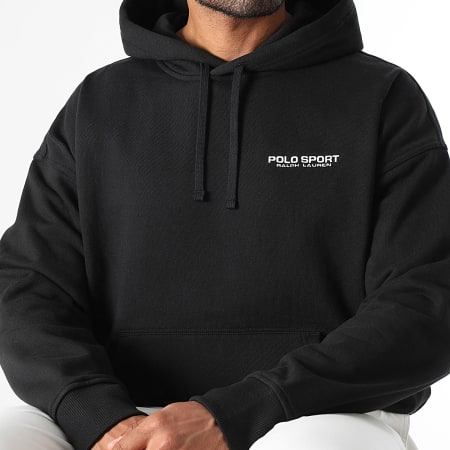 Polo Sport Ralph Lauren - Sweat Capuche Logo Sport Noir