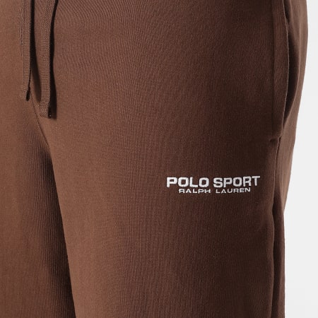 Polo Sport Ralph Lauren - Pantalon Jogging Logo Sport Marron