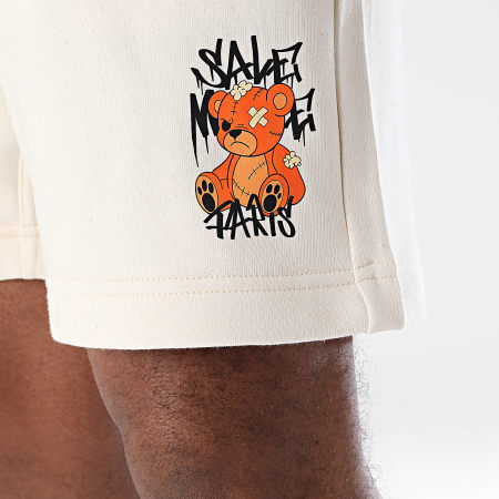 Sale Môme Paris - Short Jogging Nounours NRV Beige