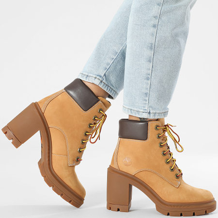 Timberland - Boots Femme Allington Heights Mid Lace A5Y5R Wheat