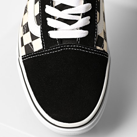 Vans - Baskets Old Skool A38G1P0SA Primary Check Negro Blanco