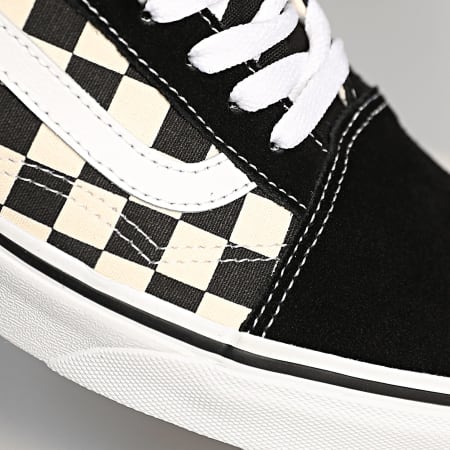 Vans - Baskets Old Skool A38G1P0SA Primary Check Negro Blanco