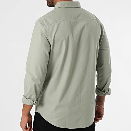 Calvin Klein - Long Sleeve Shirt M125 Green - Ryses Calvin Klein - Long Sleeve Shirt M125 Green - Ryses