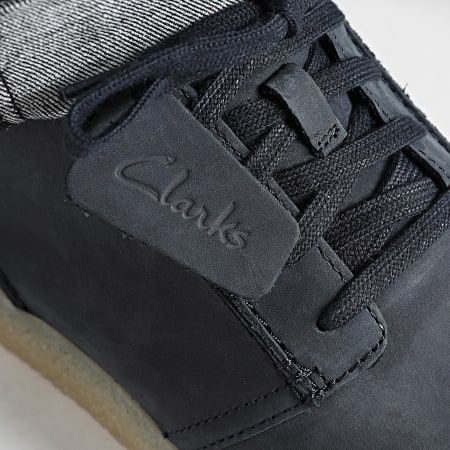 Clarks - Zapatillas Streethill Mid Nubuck Azul Marino