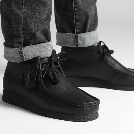Wallabee Evo BT Black Leather shoes