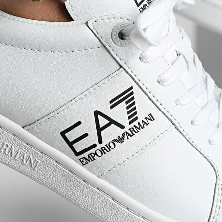 EA7 Emporio Armani - Baskets 7X000332-AF10848 Blanco Negro Detalles