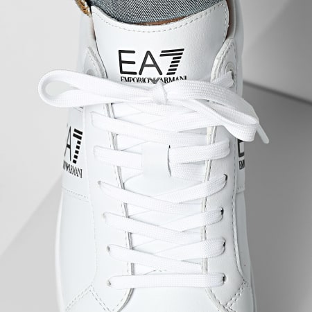 EA7 Emporio Armani - Baskets 7X000332-AF10848 Blanco Negro Detalles