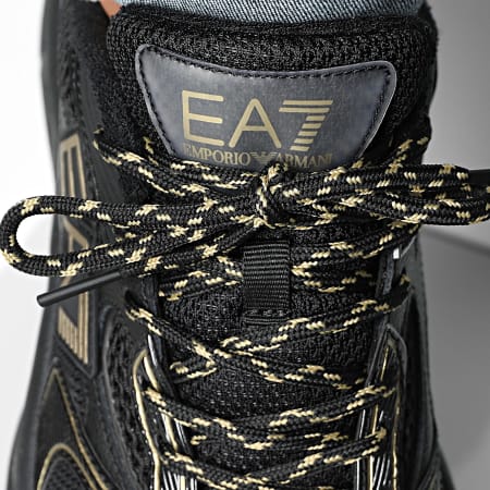 EA7 Emporio Armani - X8X249-XK446 Zapatillas Triple Negro Oro
