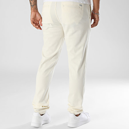 Jack And Jones - Pantalon Chino Slim Marco Dave Beige Clair