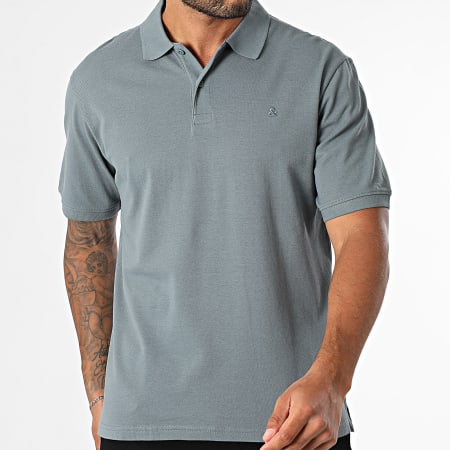 Jack And Jones - Polo Manches Courtes Basic Gris