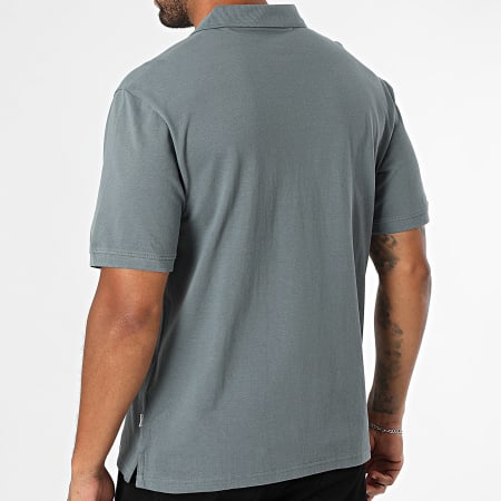 Jack And Jones - Polo Manches Courtes Basic Gris