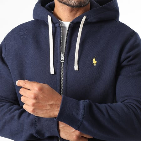 Polo Ralph Lauren - Sweat Capuche Zippé Original Player Bleu Marine