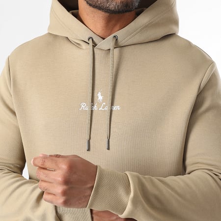Polo Ralph Lauren - Sweat Capuche Logo Embroidery Beige