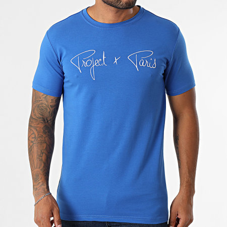 Project X Paris - Tee Shirt 1910076 Bleu Roi