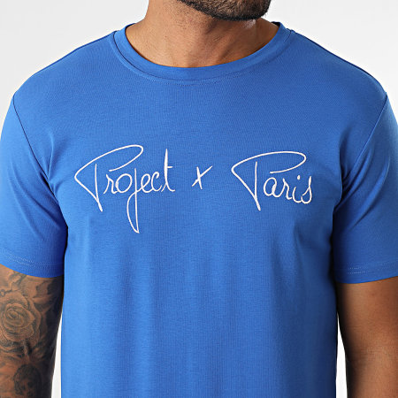 Project X Paris - Tee Shirt 1910076 Bleu Roi
