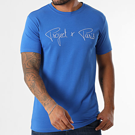 Project X Paris - Tee Shirt 1910076 Bleu Roi