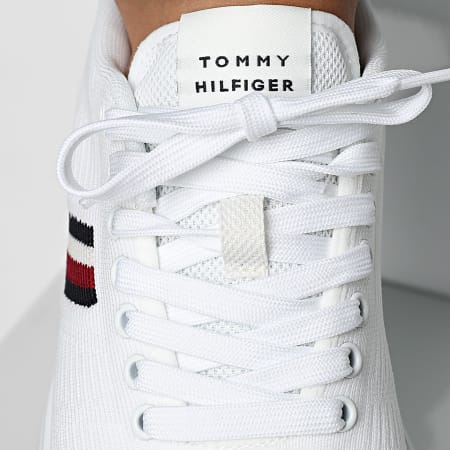 Tommy Hilfiger - Baskets Modern Lightcup Knit 5528 White