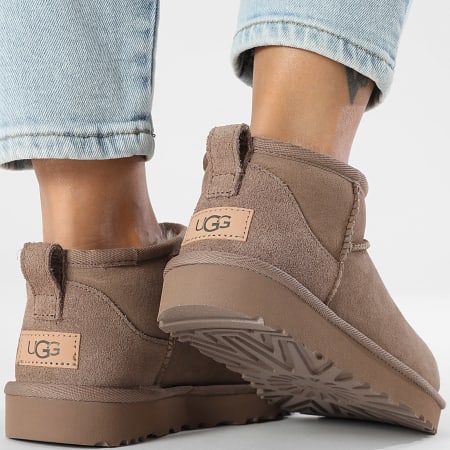 UGG - Botas Mujer Classic Ultra Mini 1116109 Caribou