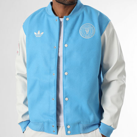 Adidas Originals - Veste IMFC Miami JM5160 Bleu Clair Blanc