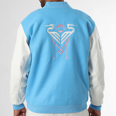 Adidas Originals - Veste IMFC Miami JM5160 Bleu Clair Blanc