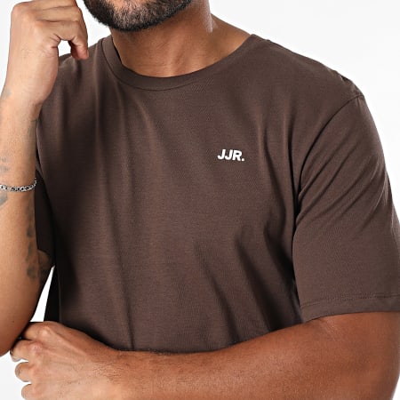 JJ Rebel - Lot De 3 Tee Shirts Rebel Logo Bleu Clair Beige Marron
