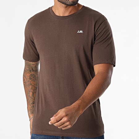 JJ Rebel - Lot De 3 Tee Shirts Rebel Logo Bleu Clair Beige Marron