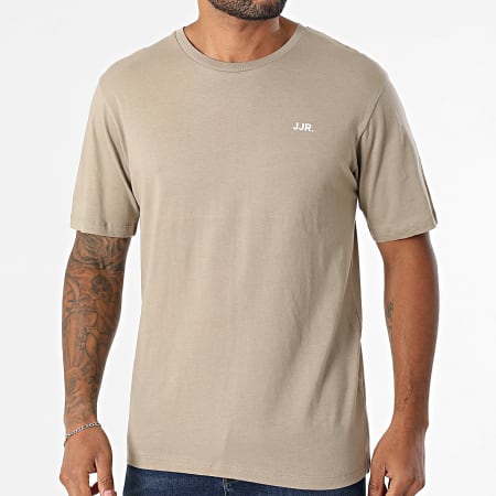 JJ Rebel - Lot De 3 Tee Shirts Rebel Logo Bleu Clair Beige Marron