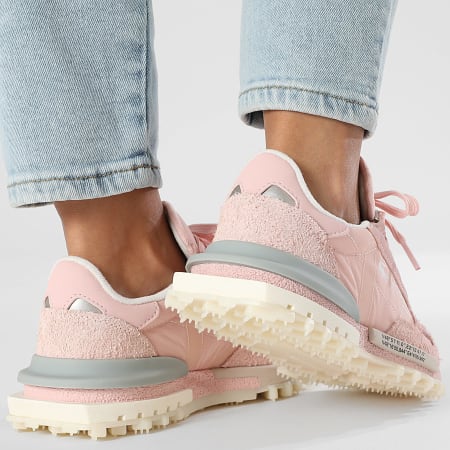 Lacoste - Baskets Femme Elite Active 225 Light Pink Off White