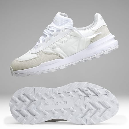 Lacoste - Sneaker Elite Active Evo 225 Weiß Hellgrau