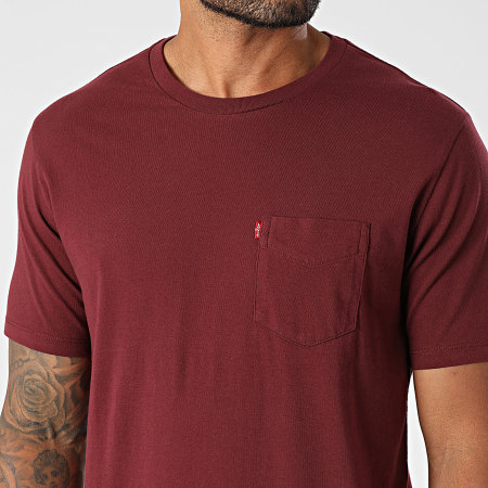 Levi's - Tee Shirt Poche 19342 Bordeaux