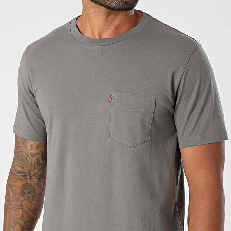 Levi's - Tee Shirt Poche 19342 Gris