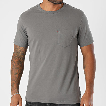 Levi's - Tee Shirt Poche 19342 Gris