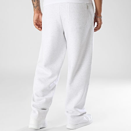 Only And Sons - Pantalon Jogging Ceres Wide Gris Clair Chiné