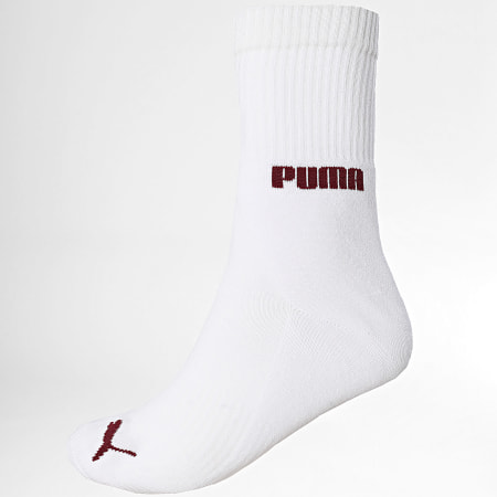 Puma - Set van 6 paar sokken 701235836 Wit Blauw Bordeaux Groen