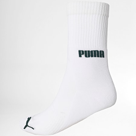 Puma - Set van 6 paar sokken 701235836 Wit Blauw Bordeaux Groen