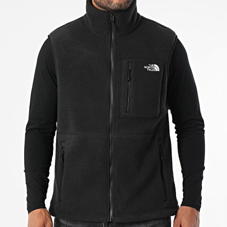 The North Face - Yumiori A8B65 Mouwloze Fleece Jas Zwart