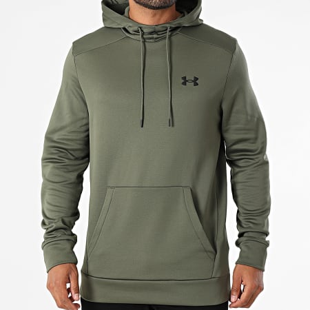 Under Armour - Sweat Capuche UA Armour Fleece 1373353 Vert Kaki