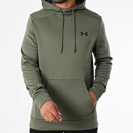 Under Armour - Sweat Capuche UA Armour Fleece 1373353 Vert Kaki