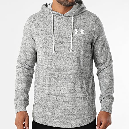 Under Armour - Sweat Capuche UA Rival Terry 1370401 Gris Chiné
