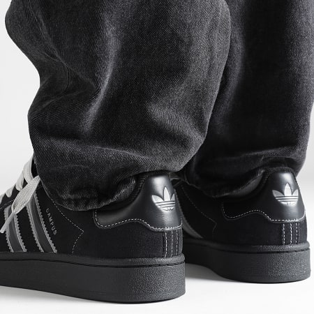 Adidas Originals - Baskets Campus 00s JQ3919 Core Black Metallic Silver Iron Metallic