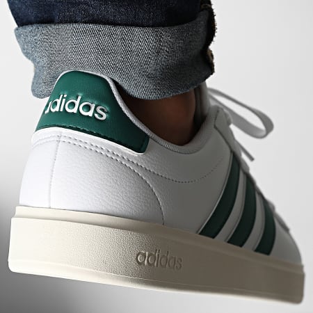 adidas gazelle silver green womens adidas Men's Grand Court Shoes main image 0