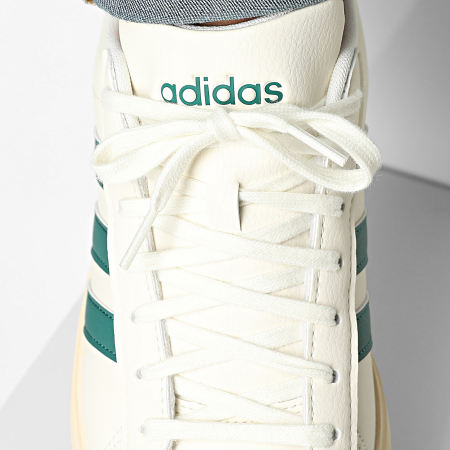 Adidas Sportswear - Baskets Grand Court 2.0 JS1736 Off White Core Green Tent Green