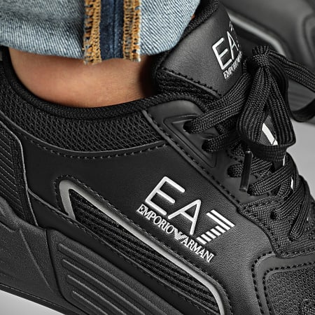 EA7 Emporio Armani - Baskets 7X000308-AF18447 Triple Negro Plata
