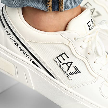 EA7 Emporio Armani - Baskets 7X000338-AF18614 Triple Off White Black
