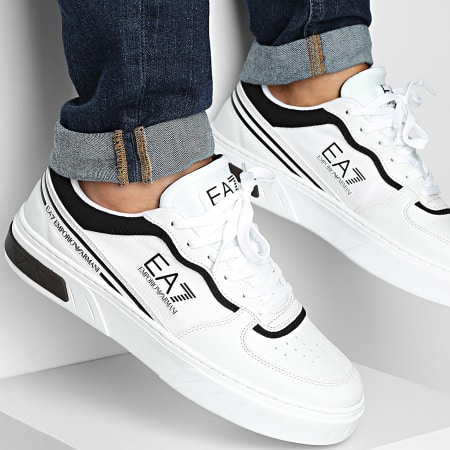 EA7 Emporio Armani - Baskets 7X000338-AF18614 Blanco Negro